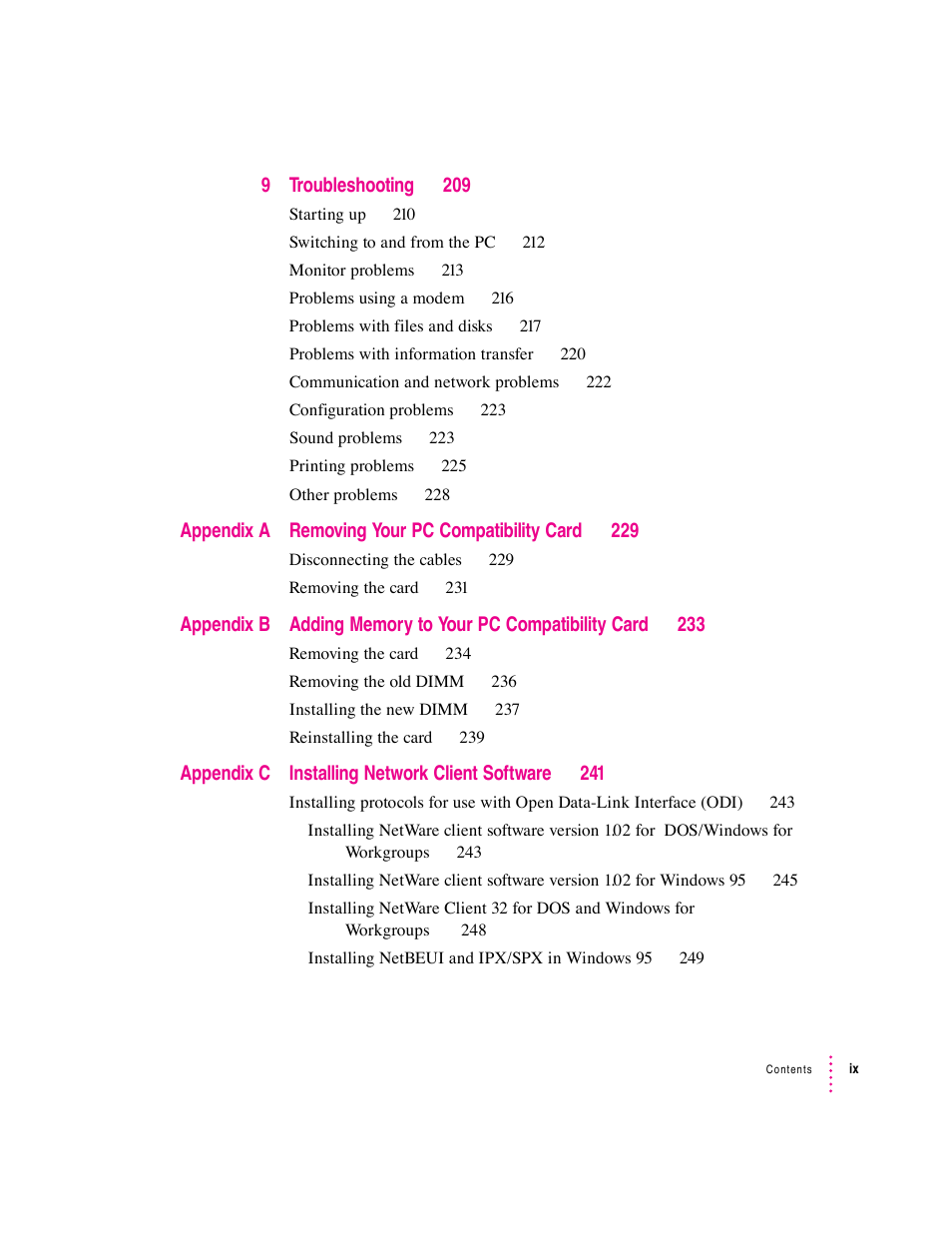 Apple PC Compatibility Card User Manual | Page 331 / 338