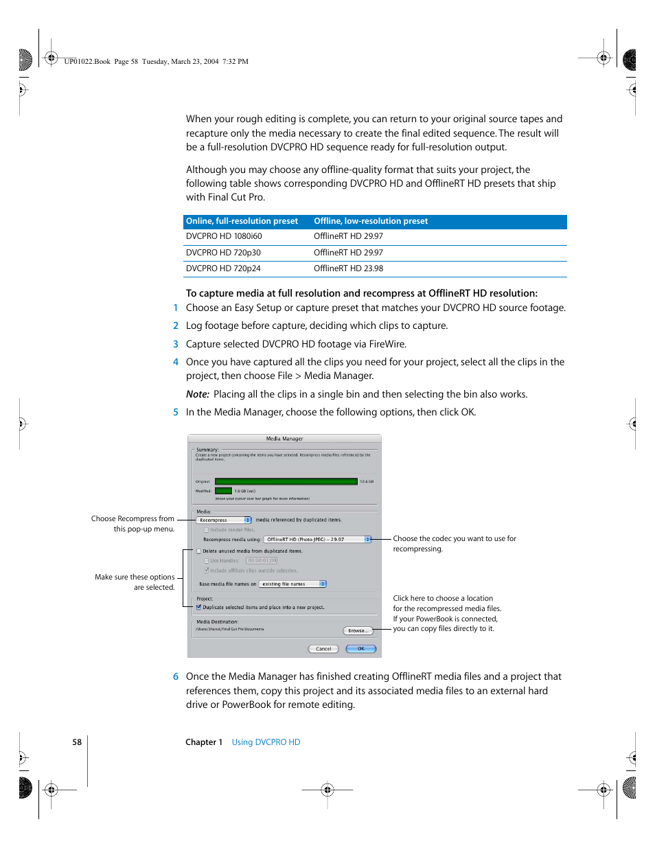 Apple Final Cut Pro HD (4.5): New Features User Manual | Page 58 / 125