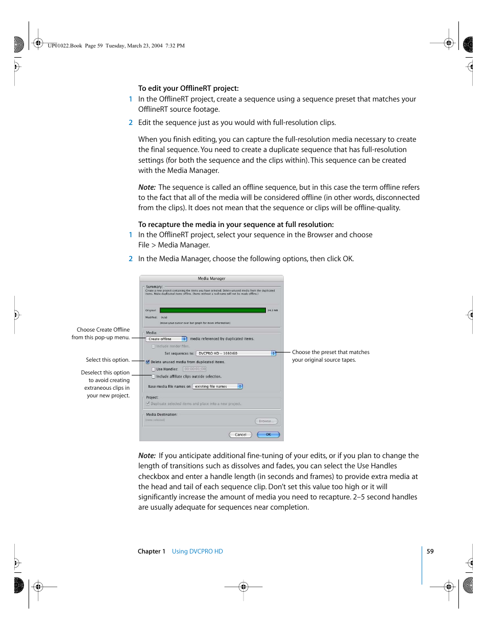Apple Final Cut Pro HD (4.5): New Features User Manual | Page 59 / 125