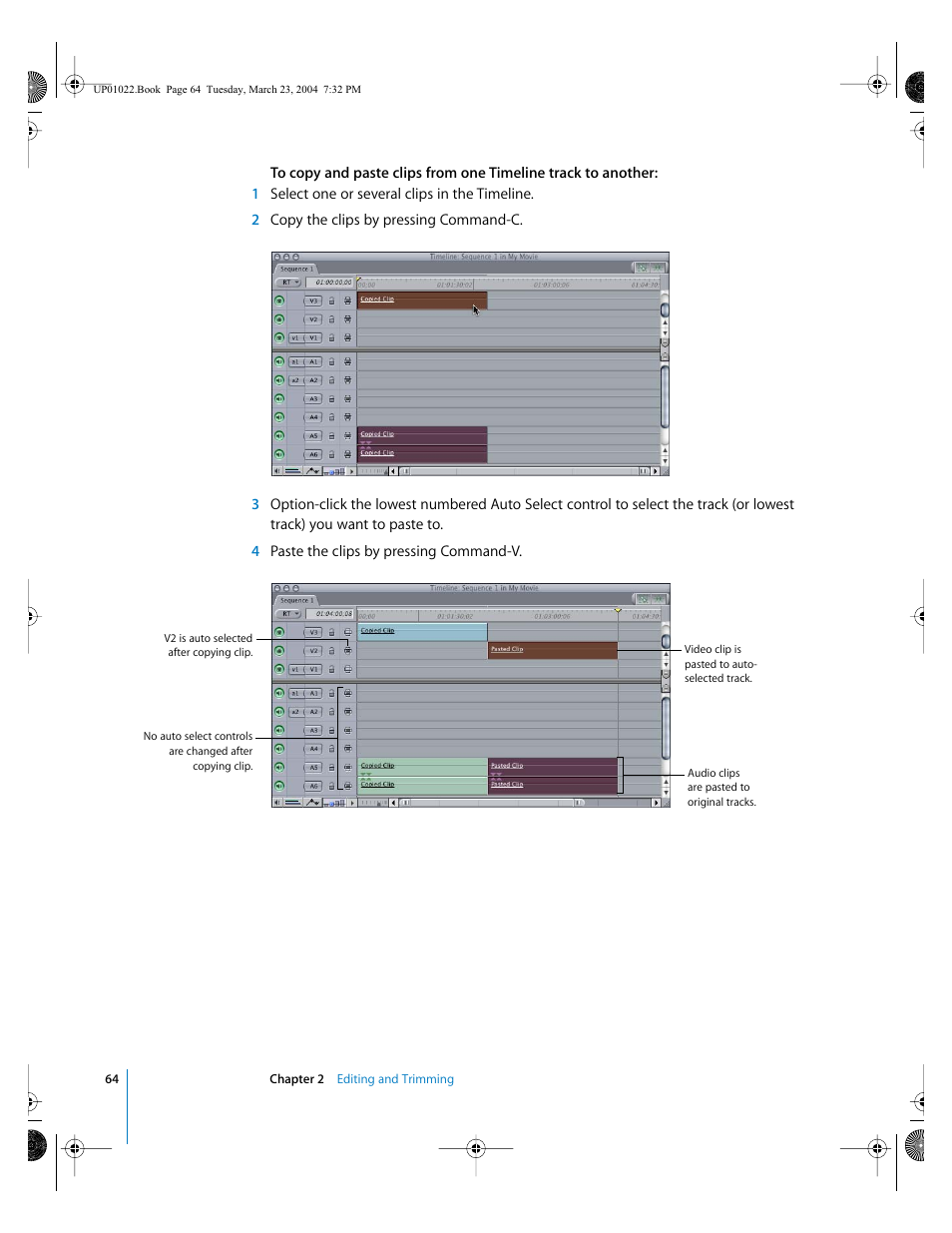 Apple Final Cut Pro HD (4.5): New Features User Manual | Page 64 / 125