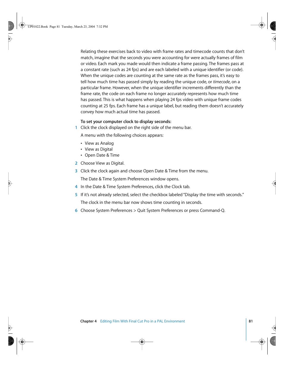 Apple Final Cut Pro HD (4.5): New Features User Manual | Page 81 / 125