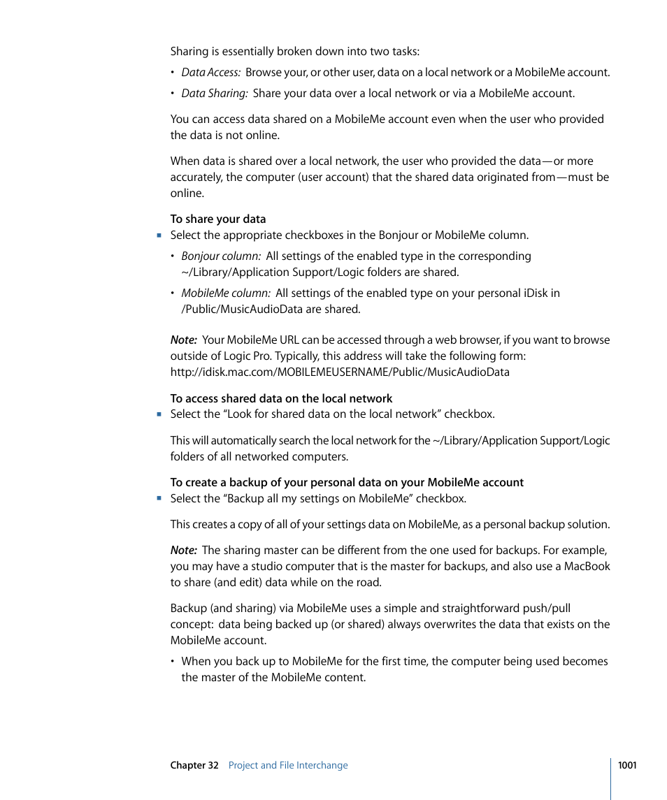 Apple Logic Pro 9 User Manual | Page 1001 / 1340