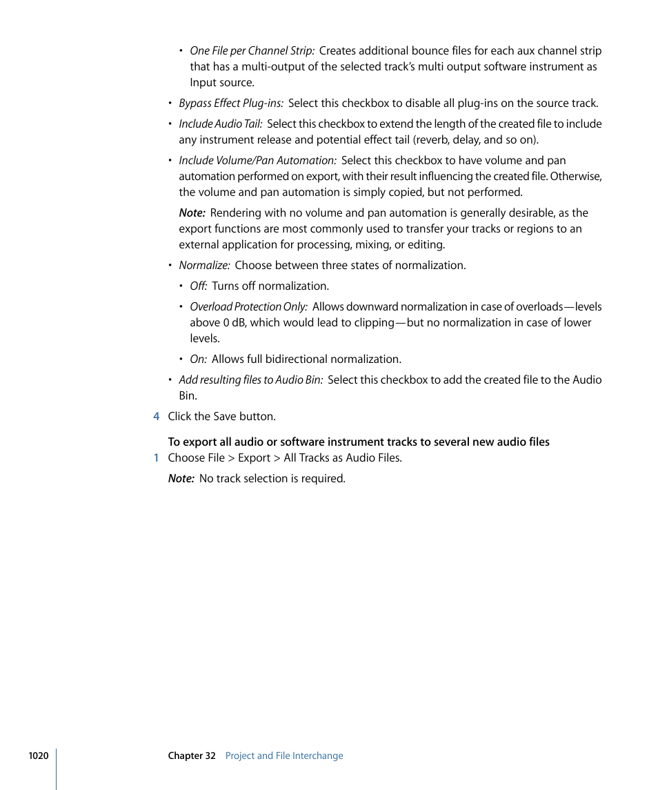 Apple Logic Pro 9 User Manual | Page 1020 / 1340