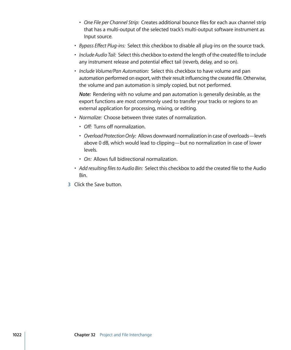 Apple Logic Pro 9 User Manual | Page 1022 / 1340