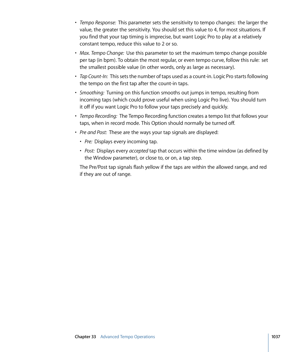 Apple Logic Pro 9 User Manual | Page 1037 / 1340