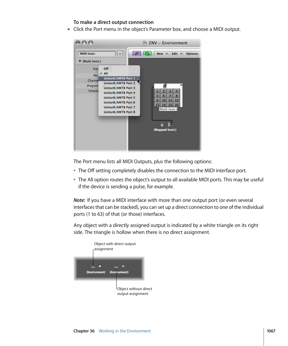Apple Logic Pro 9 User Manual | Page 1067 / 1340