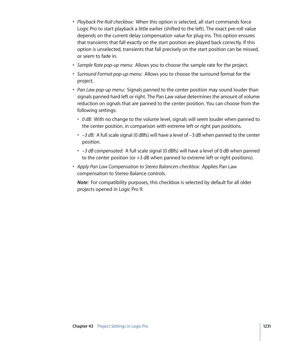 Apple Logic Pro 9 User Manual | Page 1231 / 1340