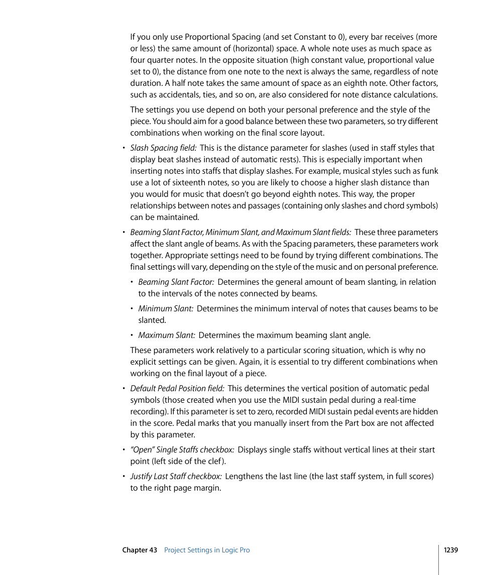 Apple Logic Pro 9 User Manual | Page 1239 / 1340