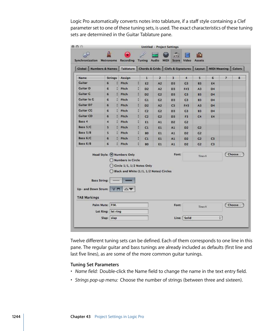 Apple Logic Pro 9 User Manual | Page 1244 / 1340
