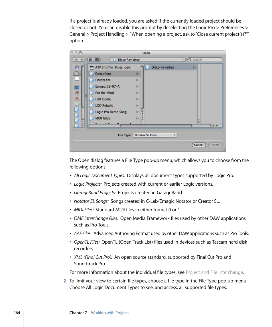 Apple Logic Pro 9 User Manual | Page 164 / 1340