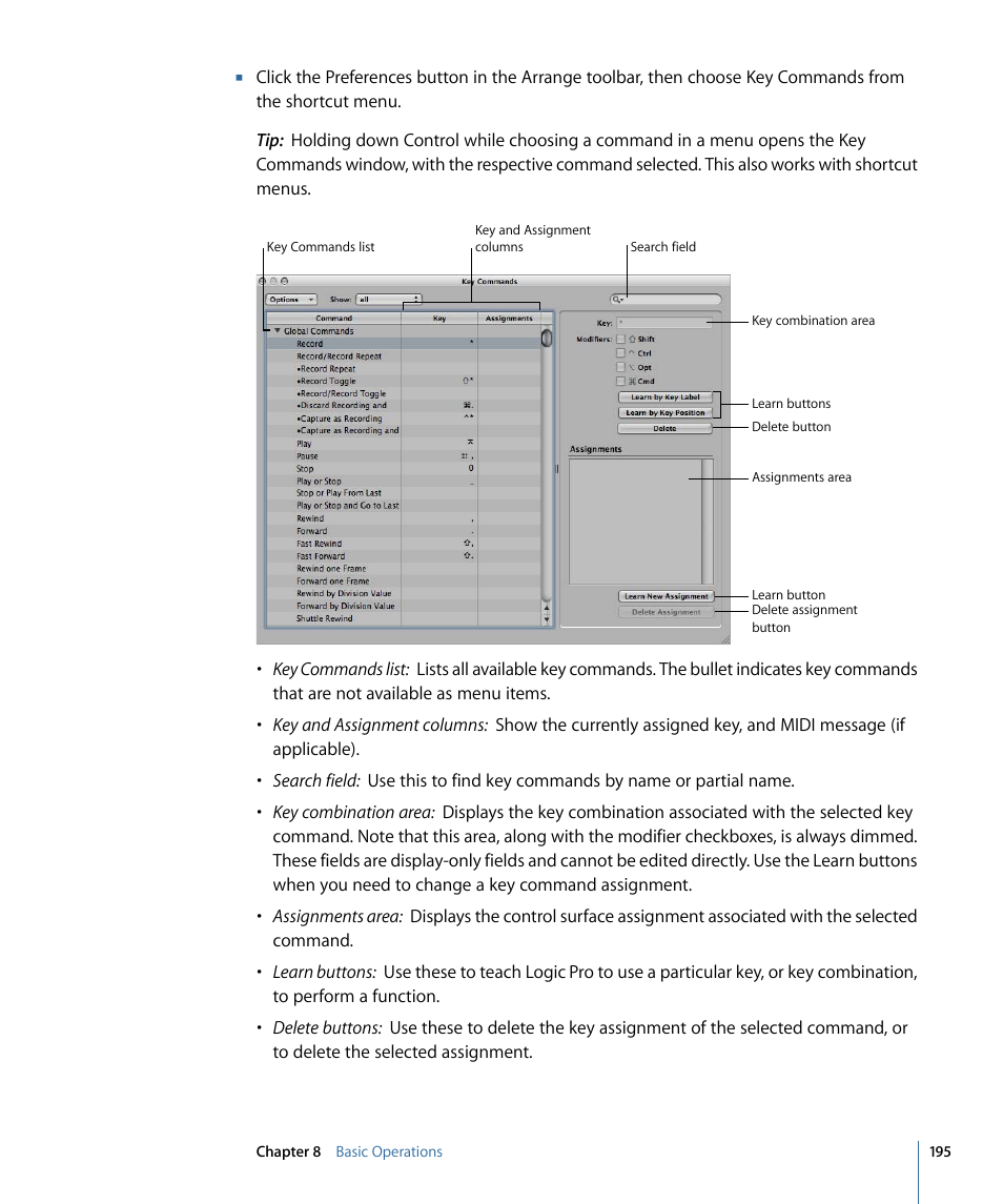 Apple Logic Pro 9 User Manual | Page 195 / 1340