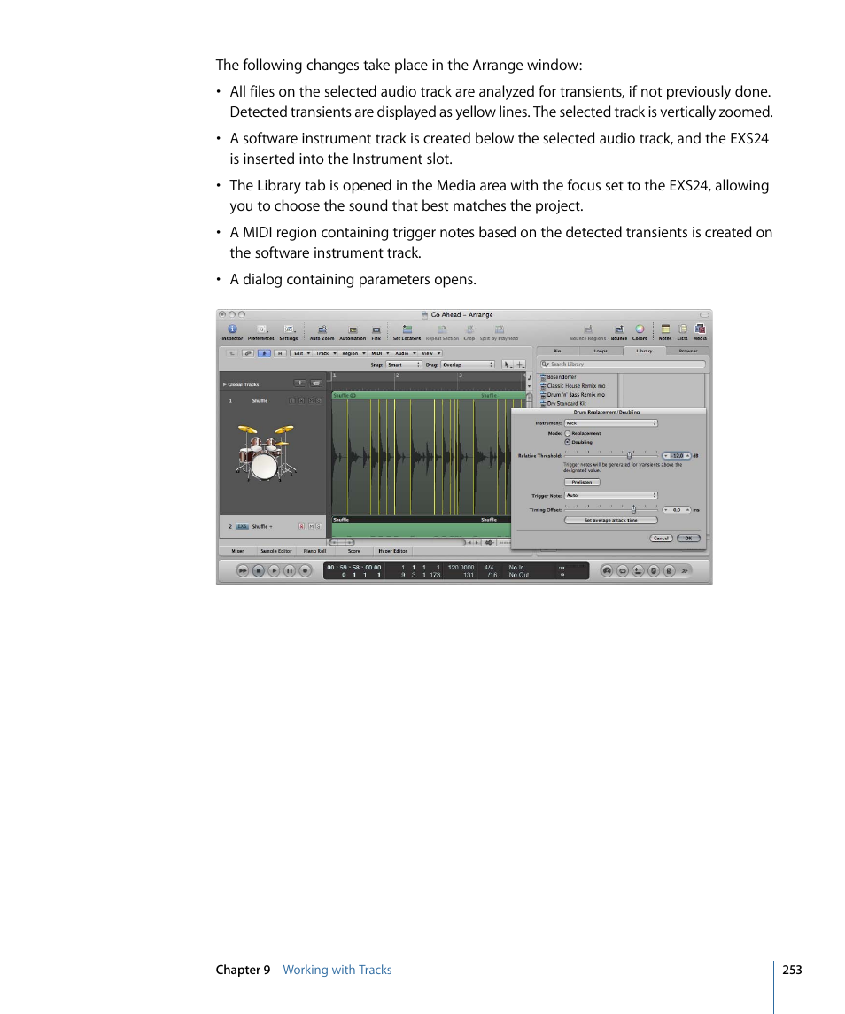 Apple Logic Pro 9 User Manual | Page 253 / 1340