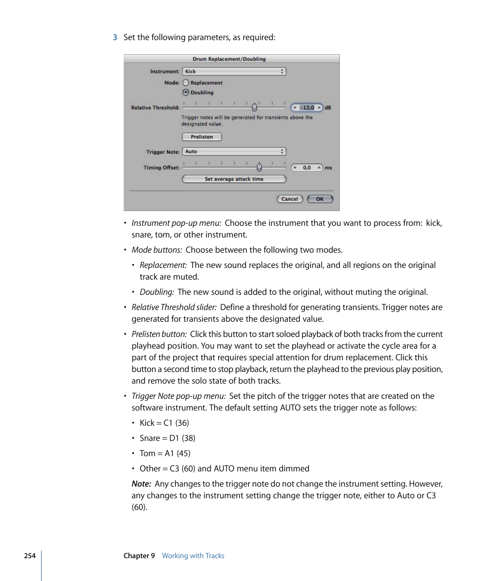 Apple Logic Pro 9 User Manual | Page 254 / 1340