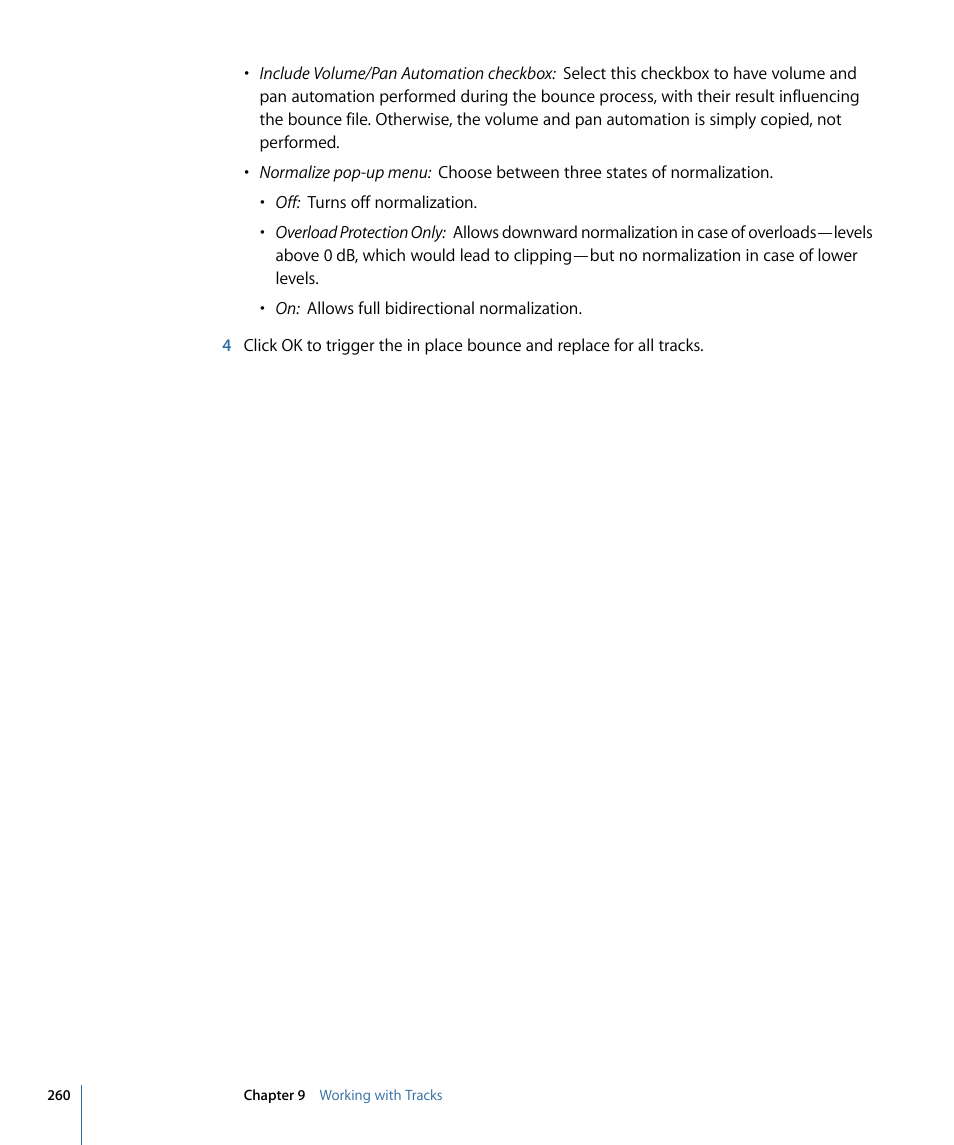 Apple Logic Pro 9 User Manual | Page 260 / 1340