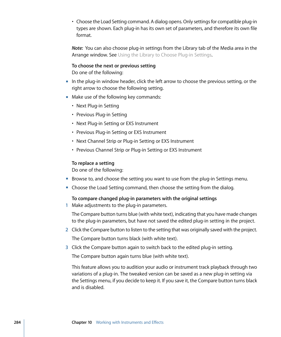 Apple Logic Pro 9 User Manual | Page 284 / 1340