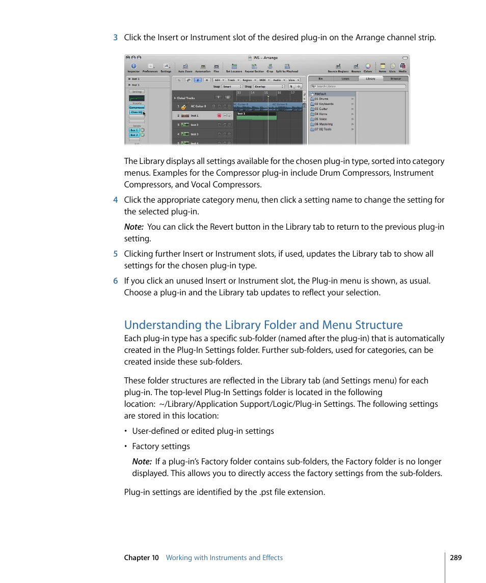 Apple Logic Pro 9 User Manual | Page 289 / 1340