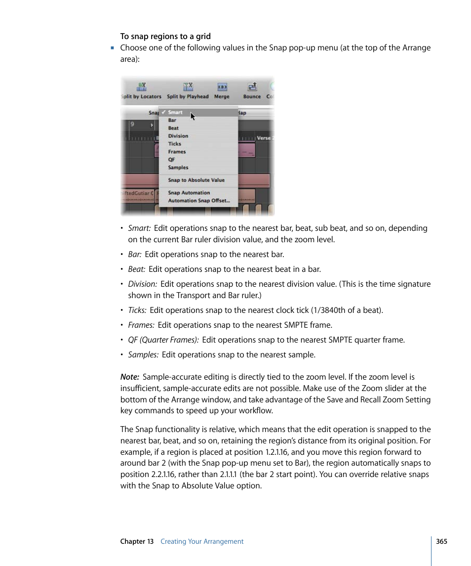 Apple Logic Pro 9 User Manual | Page 365 / 1340