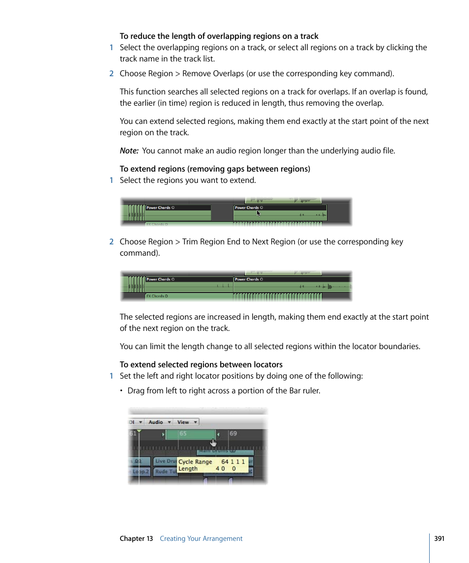 Apple Logic Pro 9 User Manual | Page 391 / 1340