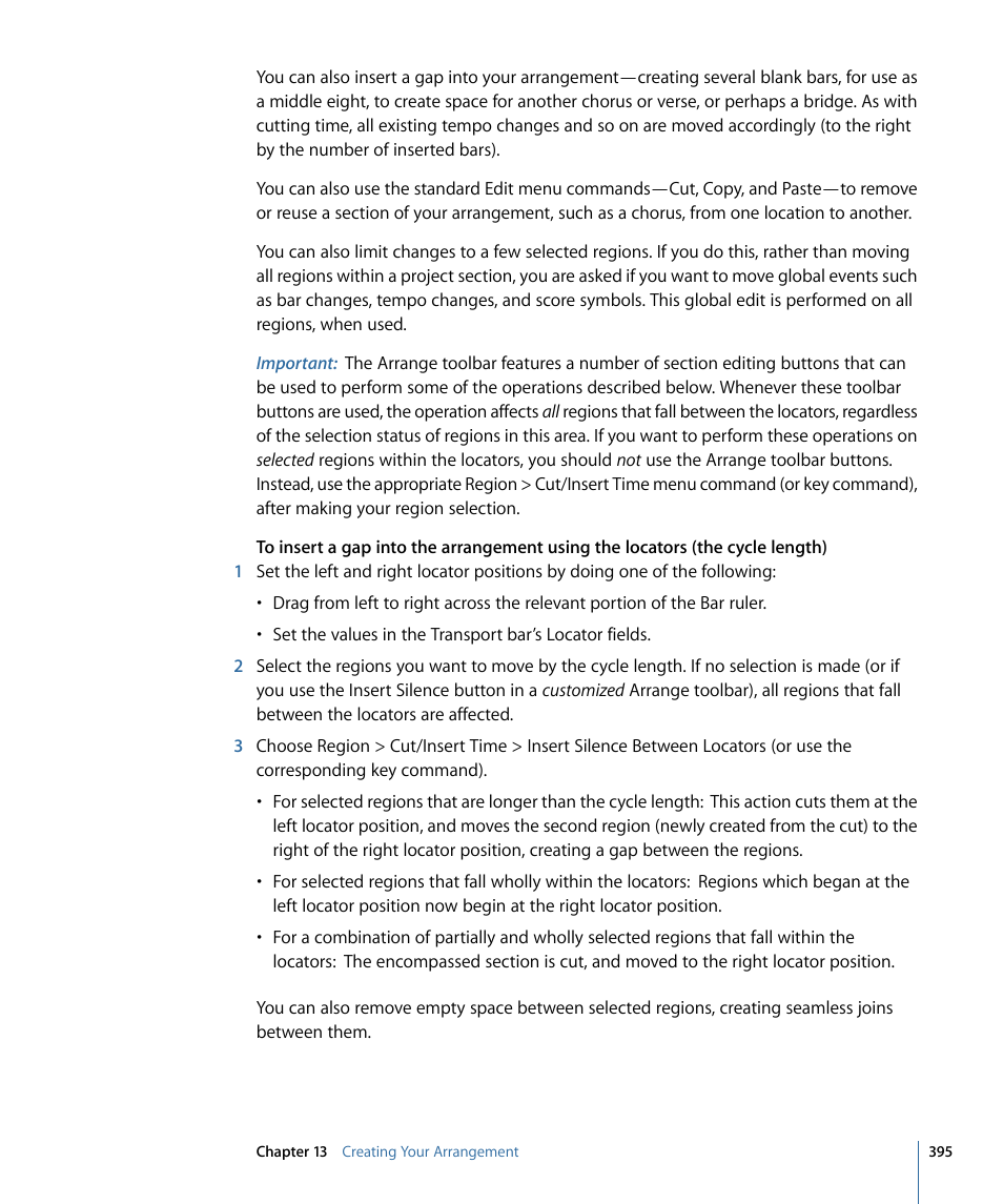 Apple Logic Pro 9 User Manual | Page 395 / 1340