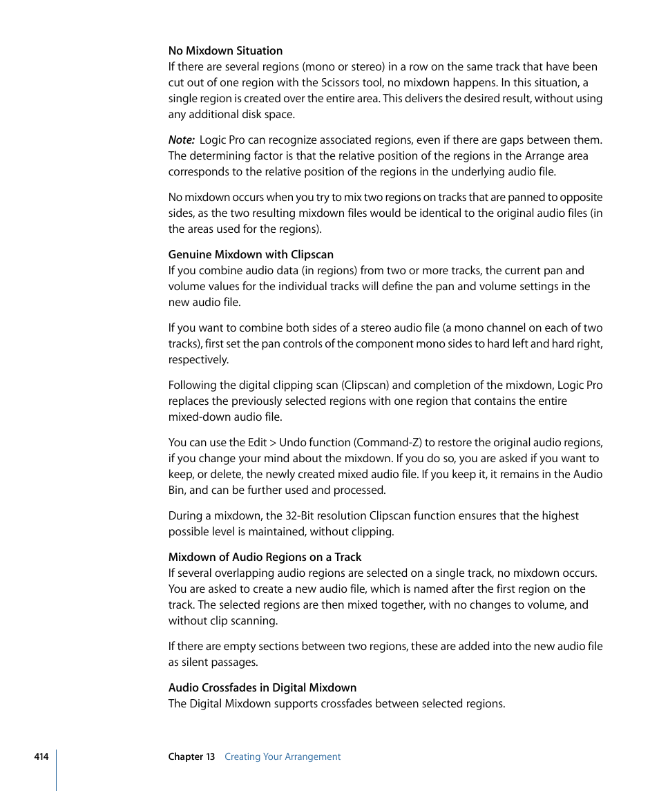 Apple Logic Pro 9 User Manual | Page 414 / 1340