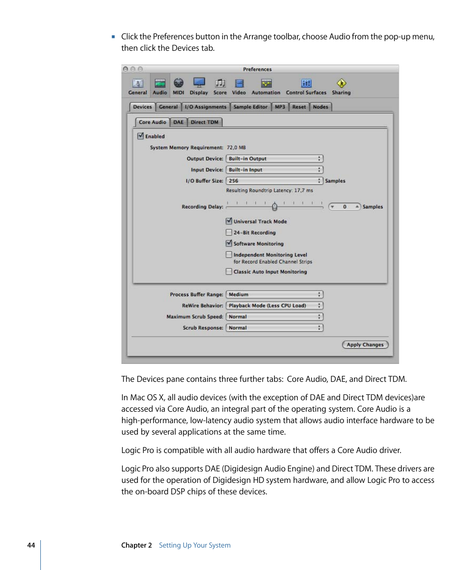 Apple Logic Pro 9 User Manual | Page 44 / 1340