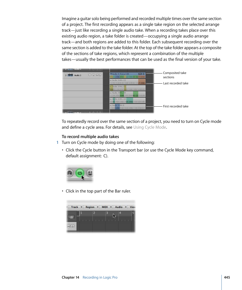 Apple Logic Pro 9 User Manual | Page 445 / 1340