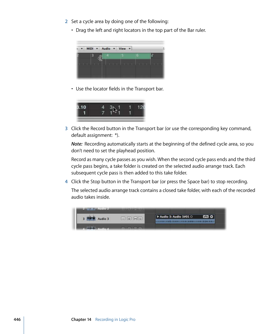 Apple Logic Pro 9 User Manual | Page 446 / 1340
