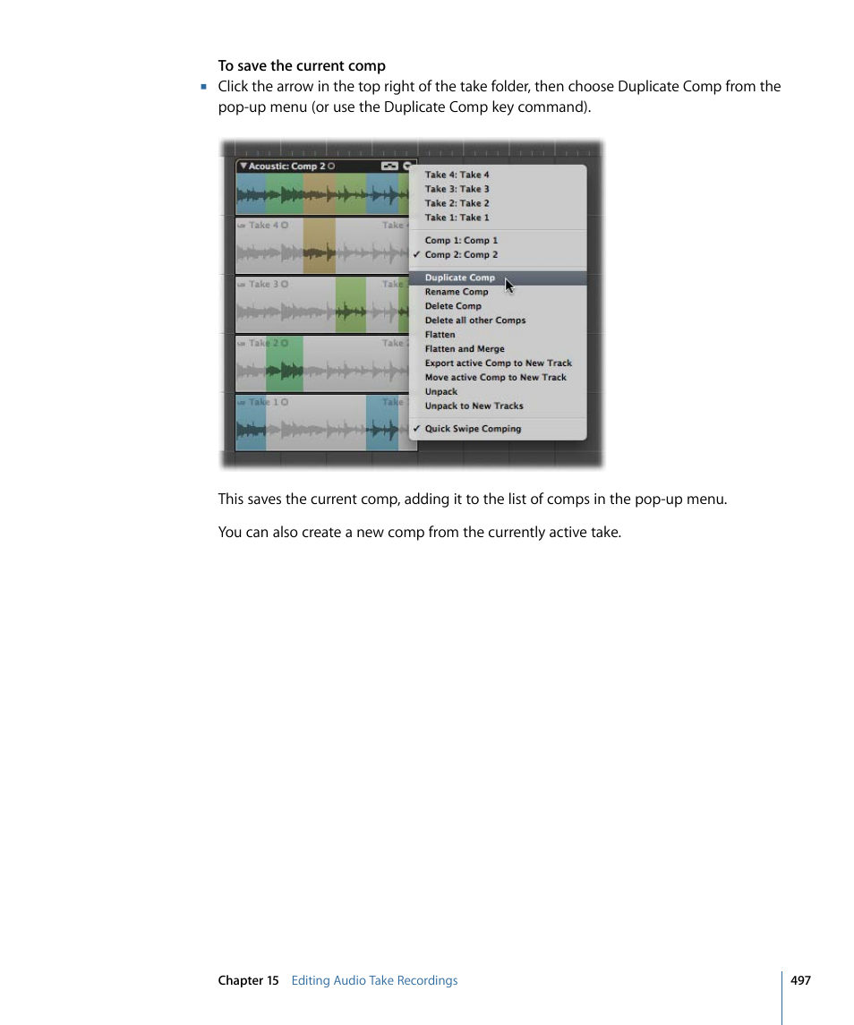 Apple Logic Pro 9 User Manual | Page 497 / 1340
