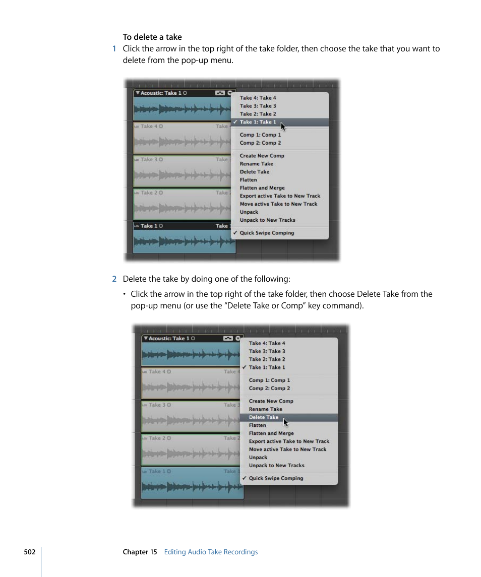 Apple Logic Pro 9 User Manual | Page 502 / 1340