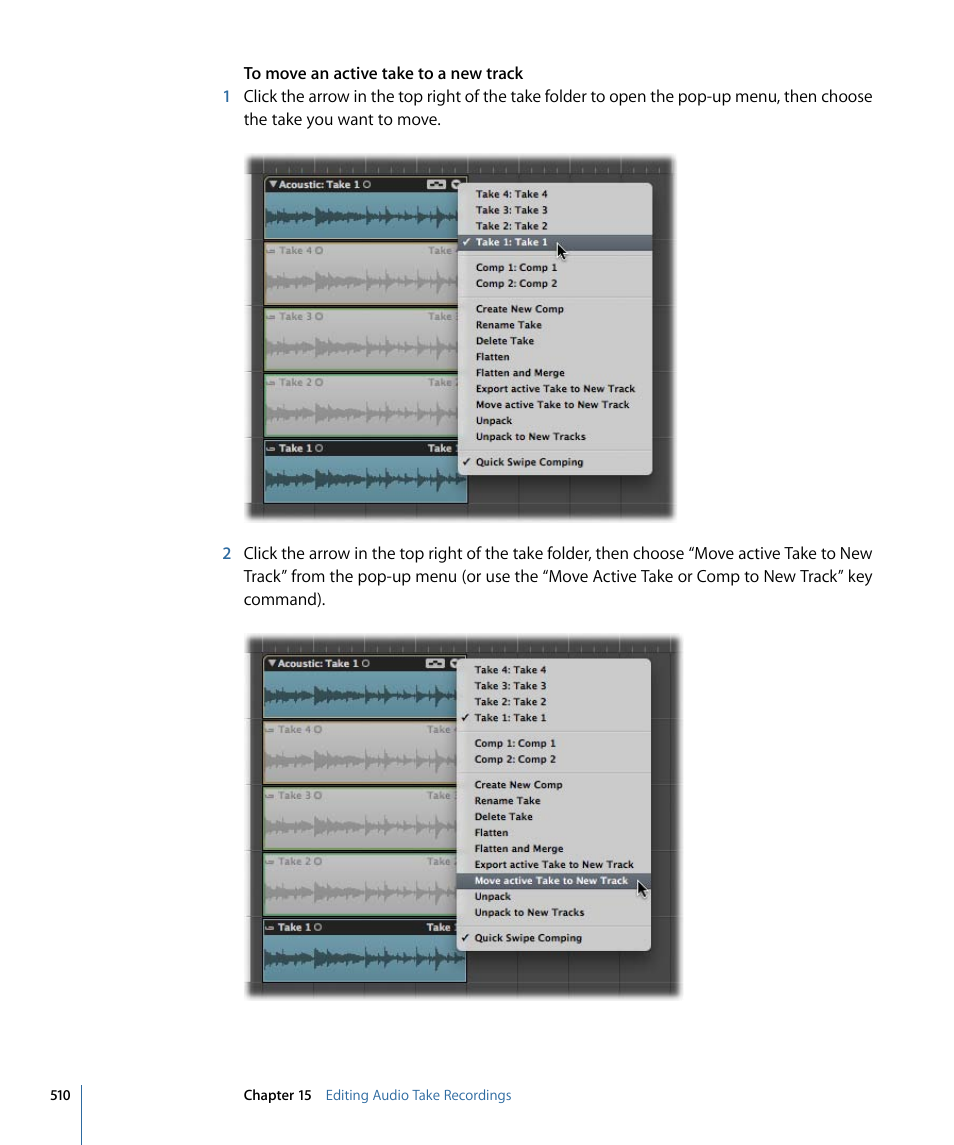Apple Logic Pro 9 User Manual | Page 510 / 1340