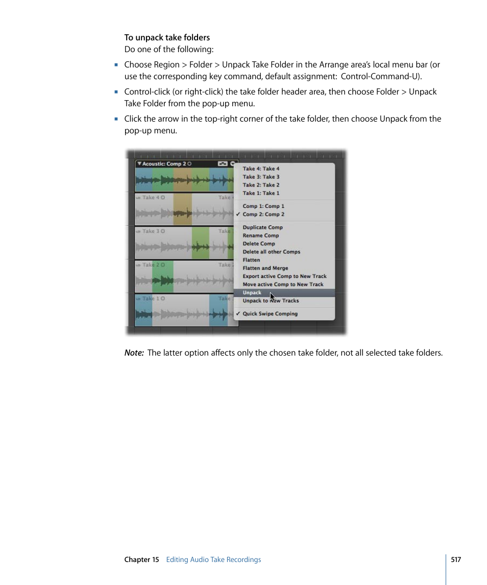 Apple Logic Pro 9 User Manual | Page 517 / 1340