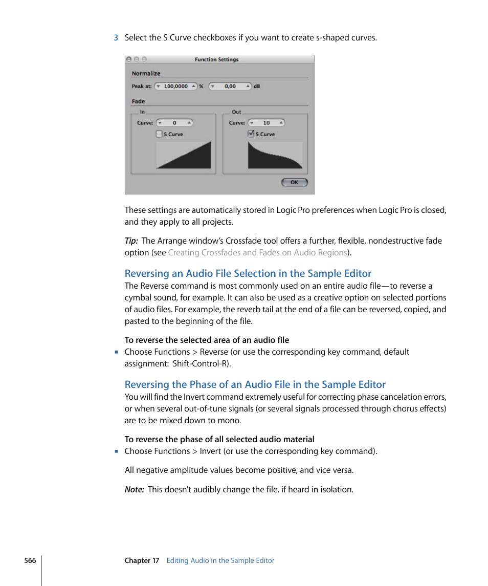 Apple Logic Pro 9 User Manual | Page 566 / 1340
