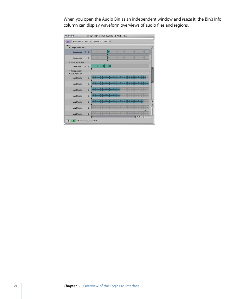 Apple Logic Pro 9 User Manual | Page 60 / 1340
