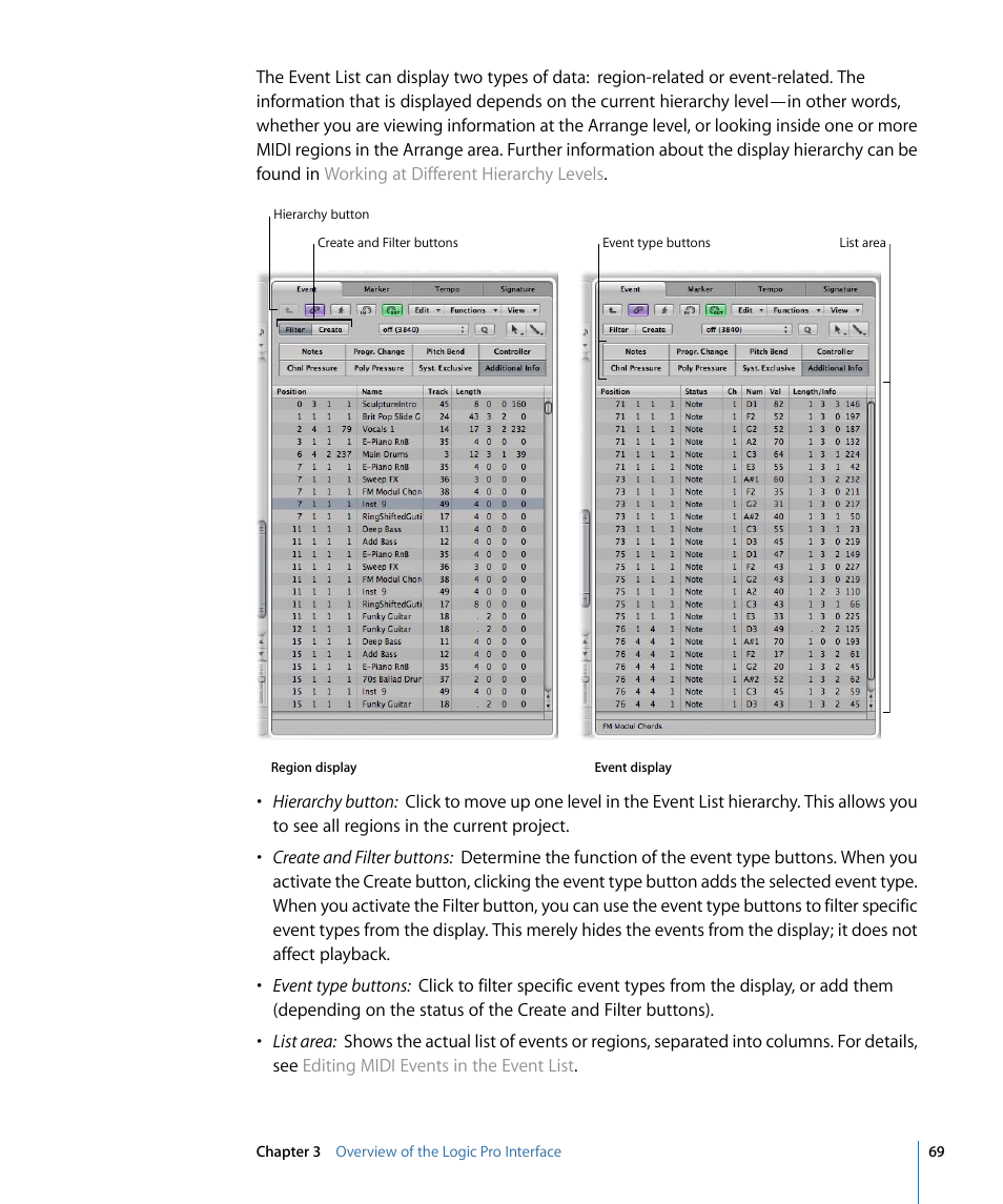 Apple Logic Pro 9 User Manual | Page 69 / 1340