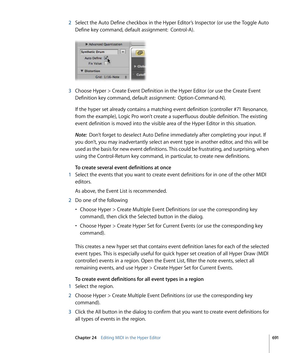Apple Logic Pro 9 User Manual | Page 691 / 1340