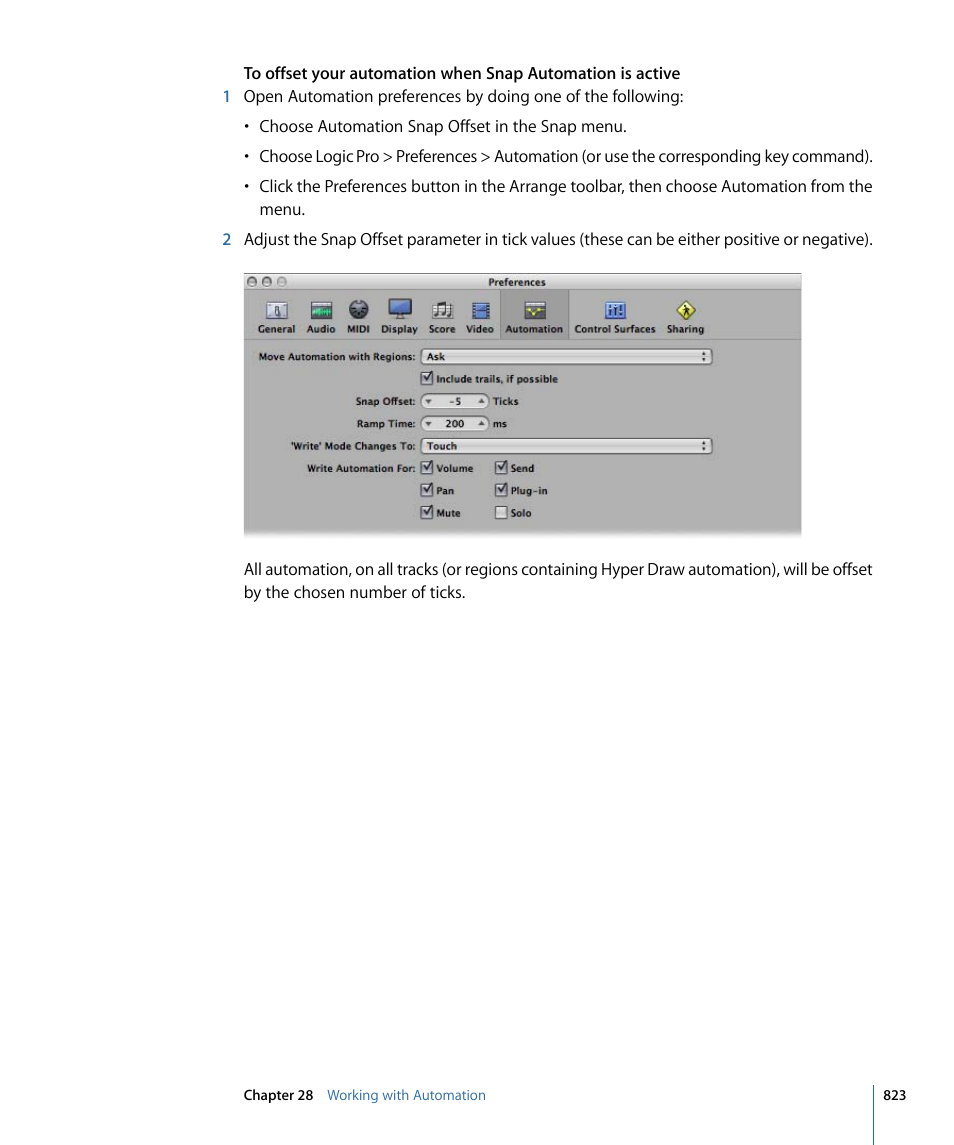 Apple Logic Pro 9 User Manual | Page 823 / 1340