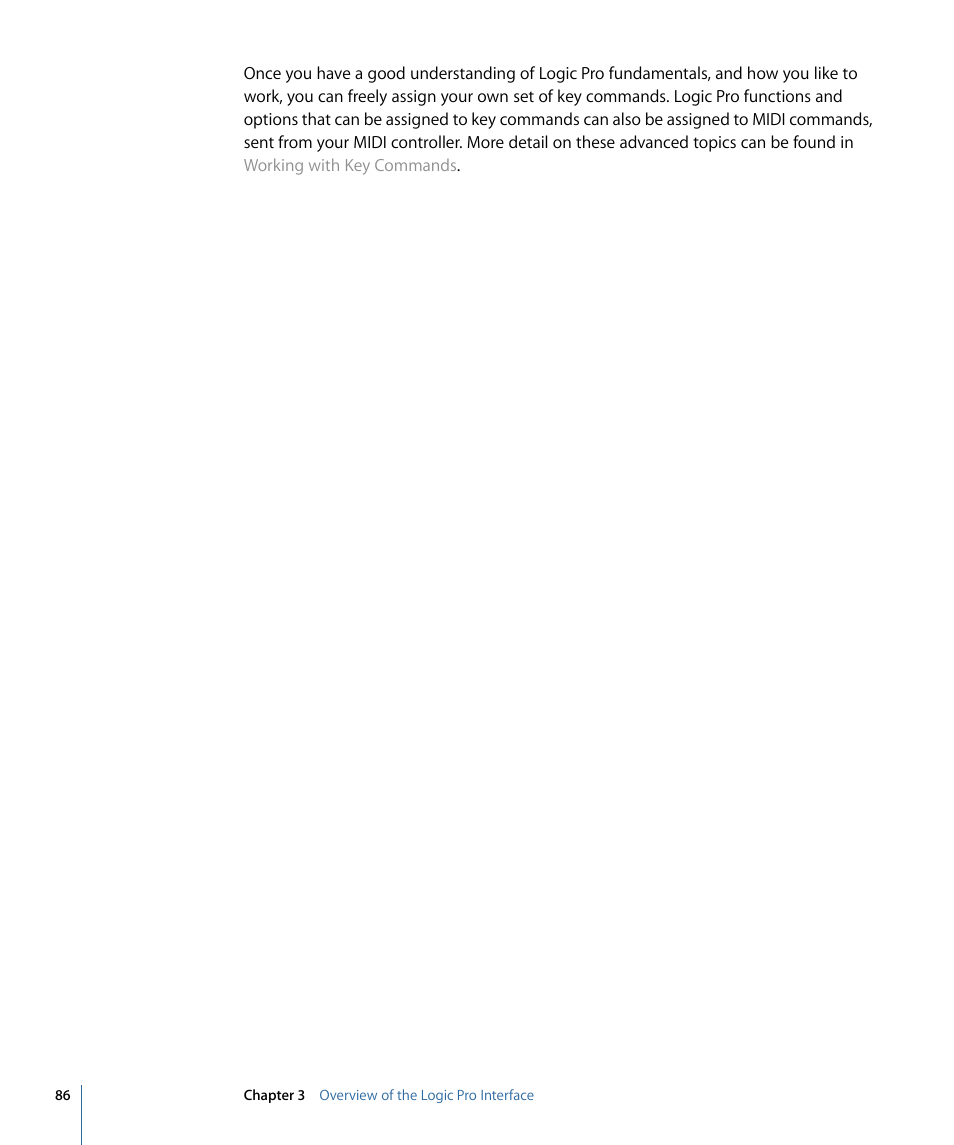 Apple Logic Pro 9 User Manual | Page 86 / 1340