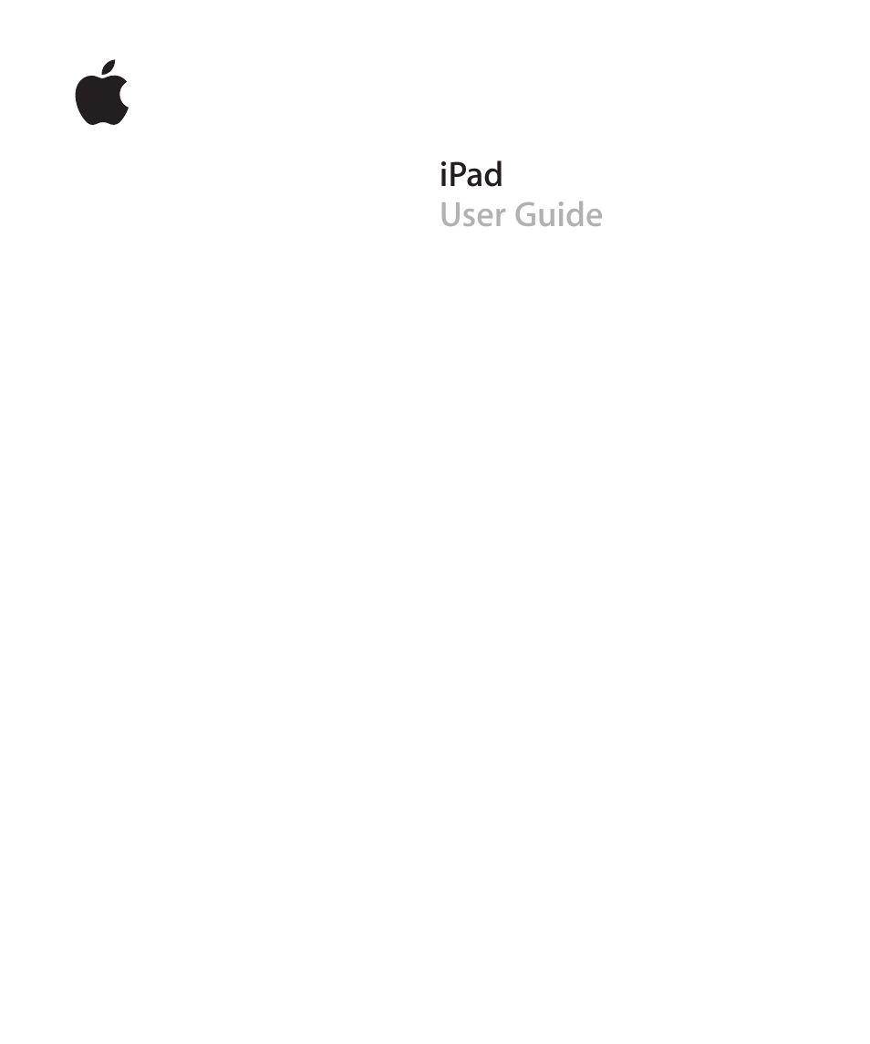 Apple iPad iOS 3.2 User Manual | 154 pages