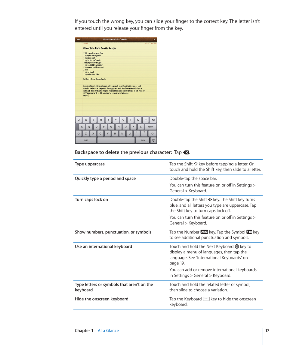 Apple iPad iOS 3.2 User Manual | Page 17 / 154