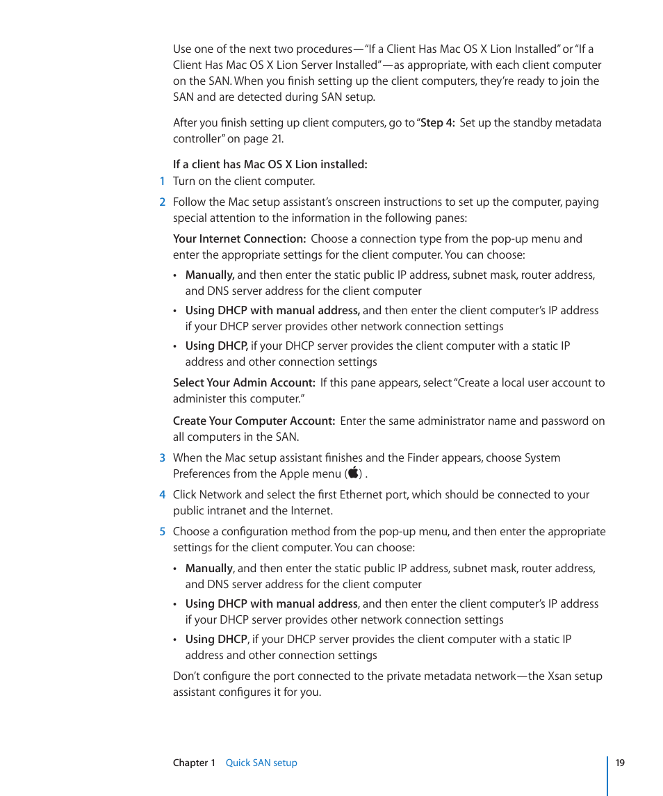 Apple Xsan 2 User Manual | Page 19 / 165