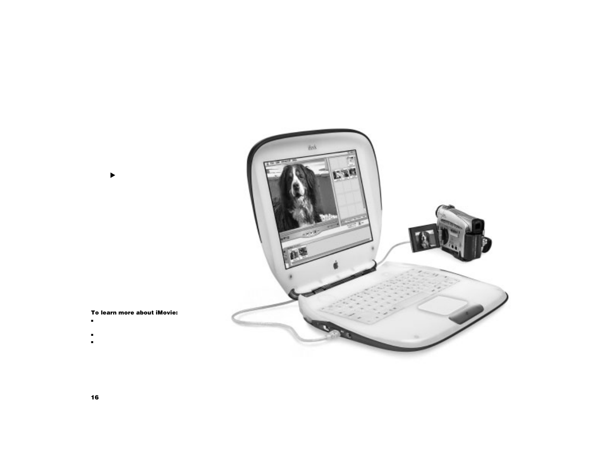 How can i make a movie | Apple iBook (Original) User Manual | Page 16 / 32