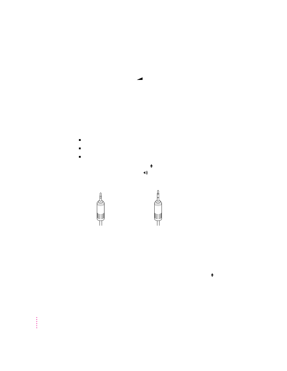 Connecting audio equipment | Apple Macintosh Performa 6400 Series User Manual | Page 44 / 209
