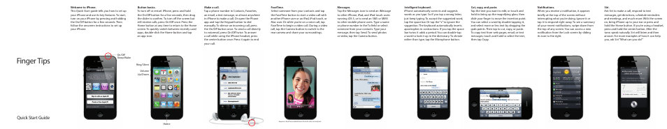 Apple iPhone 4S User Manual | 2 pages