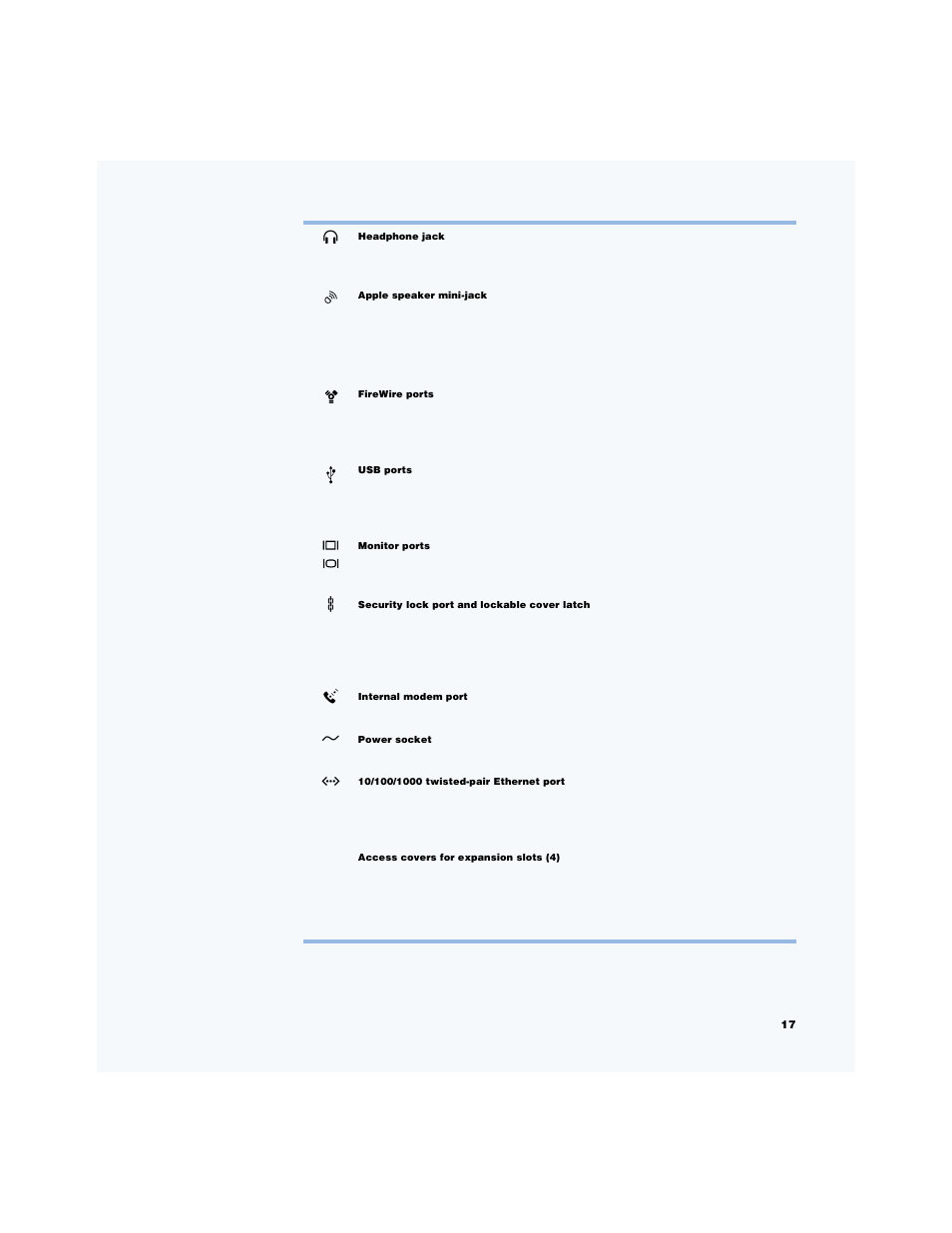 Apple Power Mac G4 (Digital Audio) User Manual | Page 17 / 88