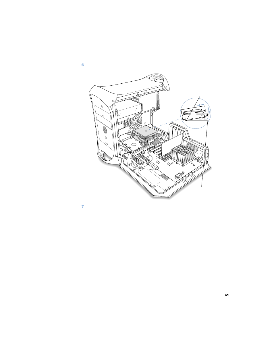 Replace the carrier and drive | Apple Power Mac G4 (Digital Audio) User Manual | Page 61 / 88