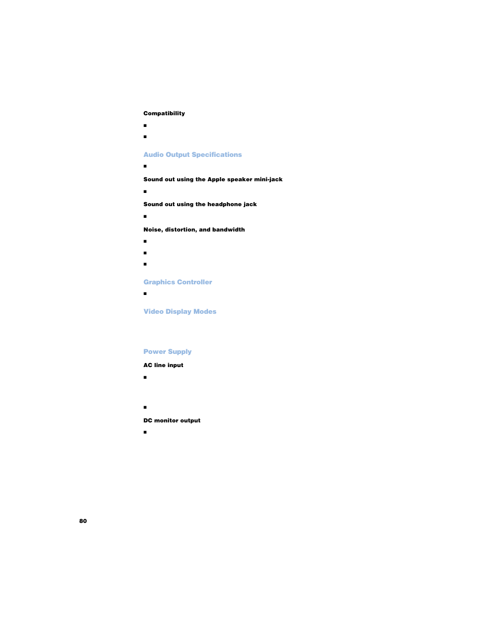 Apple Power Mac G4 (Digital Audio) User Manual | Page 80 / 88