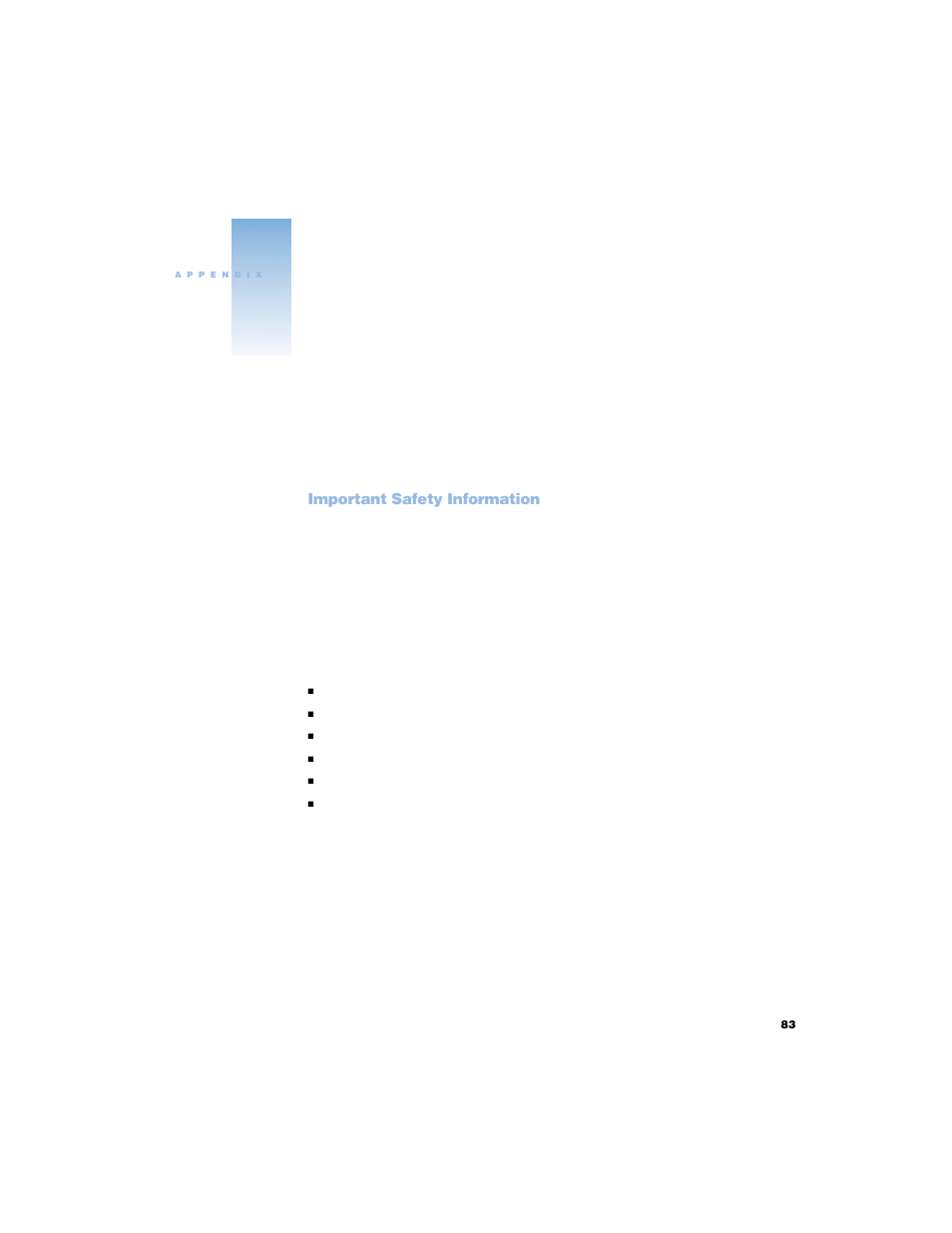 Safety, maintenance, and ergonomics | Apple Power Mac G4 (Digital Audio) User Manual | Page 83 / 88