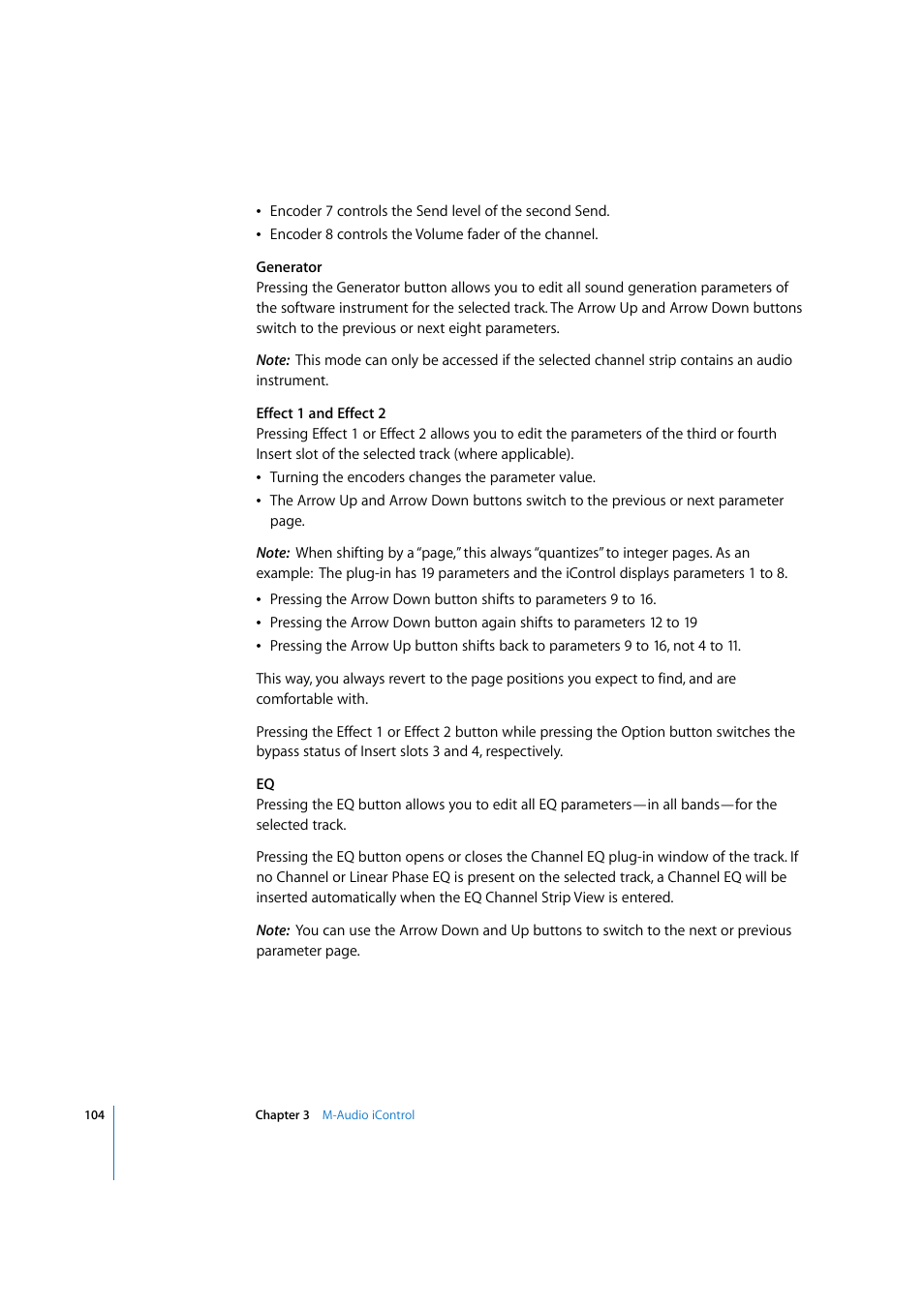 Apple Logic Pro 7.2 User Manual | Page 104 / 255