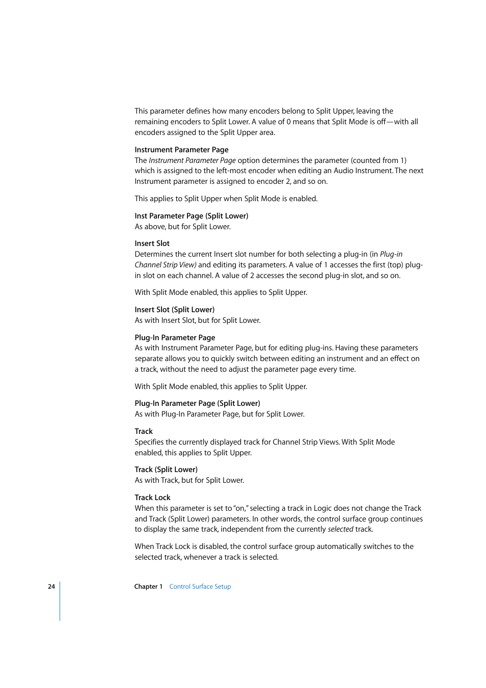 Apple Logic Pro 7.2 User Manual | Page 24 / 255