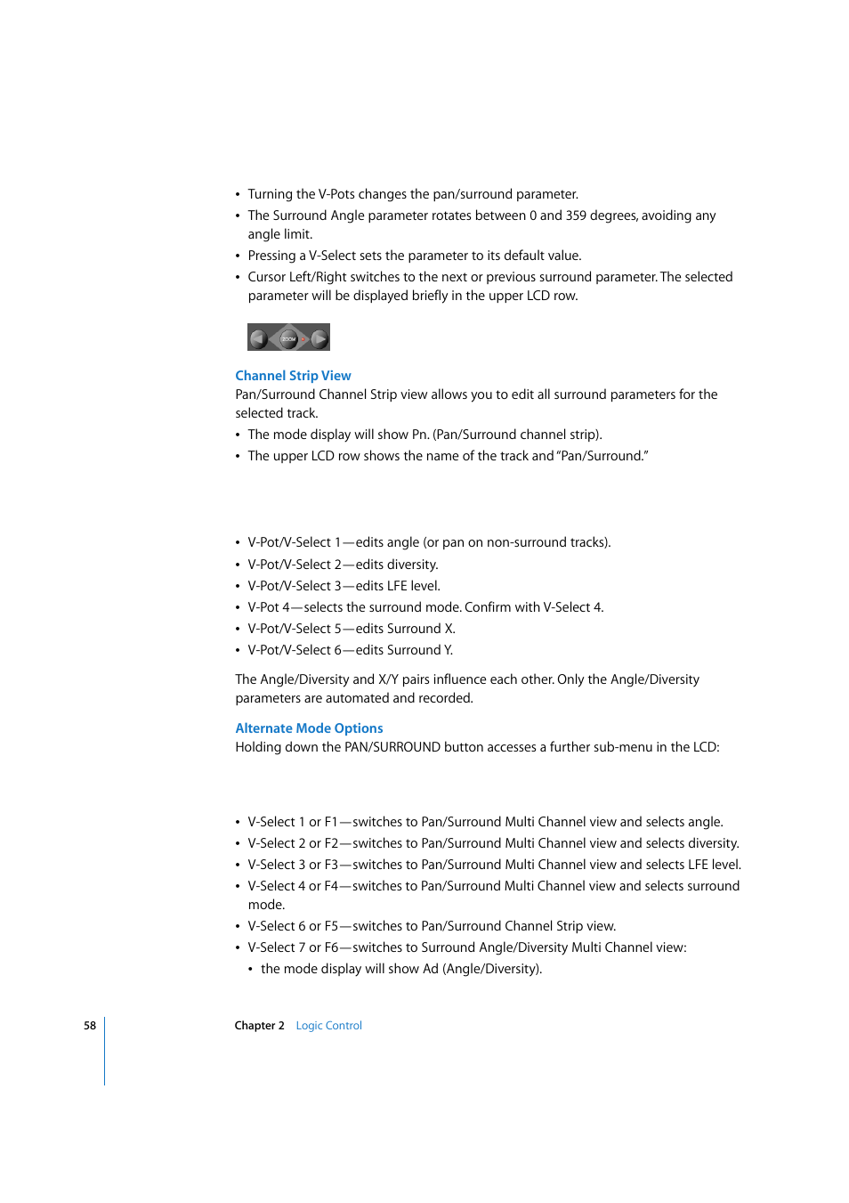 Apple Logic Pro 7.2 User Manual | Page 58 / 255
